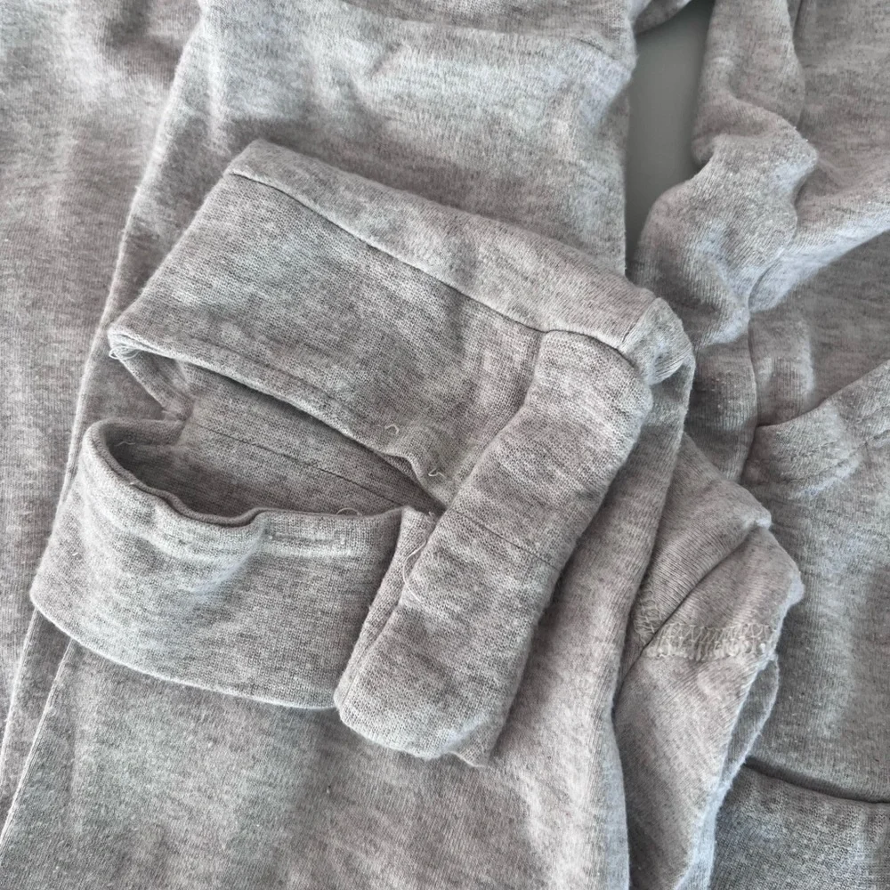 Two Pairs of Goumi Light Gray All Day Jogger PJ Sets - Picture 5 of 8